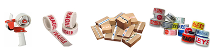 a selection of printed adhesive tapes